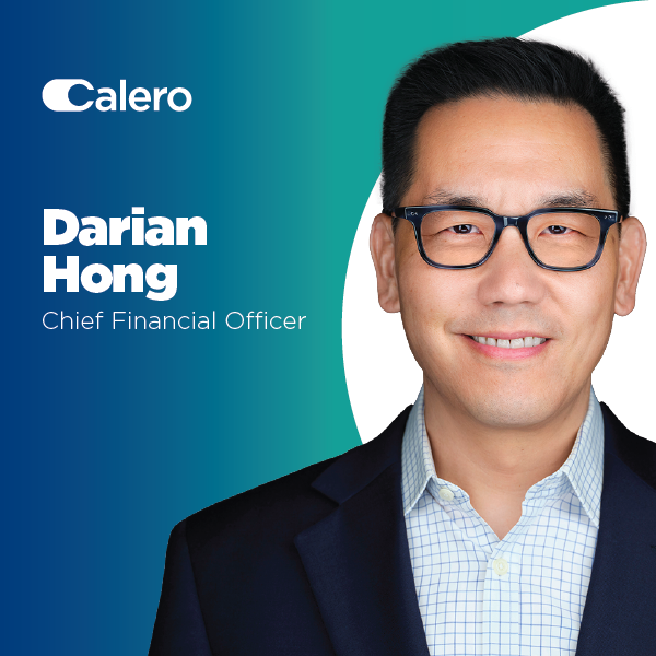 Calero Welcomes Darian Hong as CFO to Drive Financial Excellence in Technology Expense Management