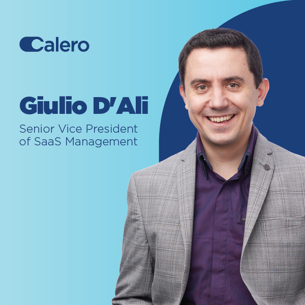 Calero's Direction In SaaS Expense Management and Elevating Giulio D'Ali