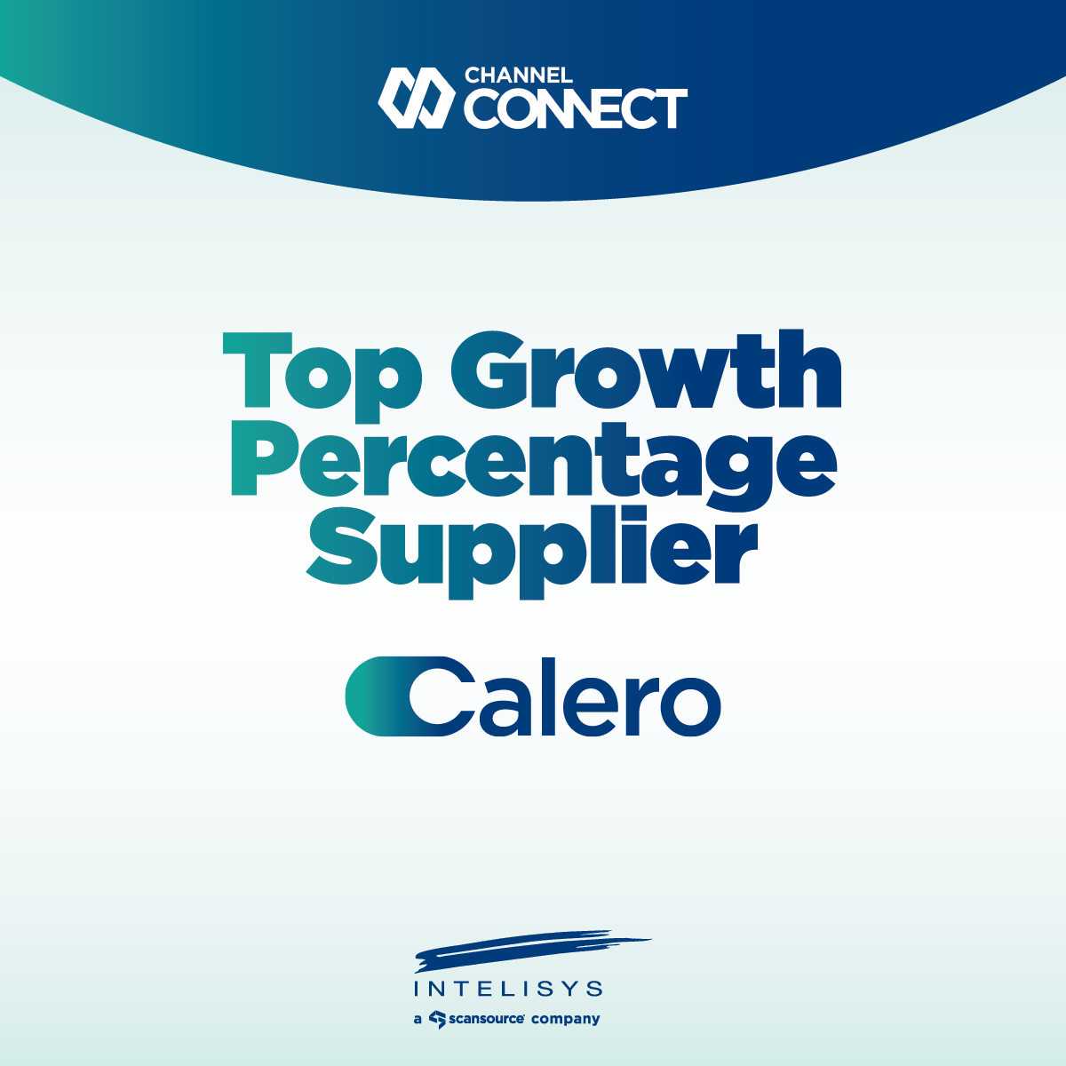 Calero Recognized with Top Growth Percentage Supplier Award