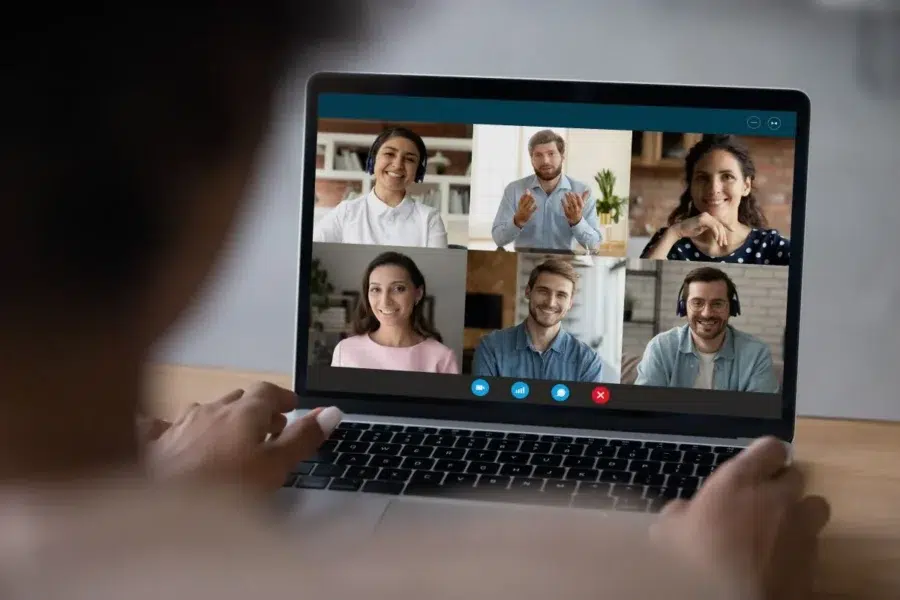 Skype meeting about the power of UCaaS