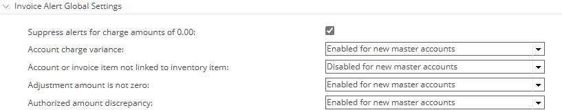 Alert Configuration