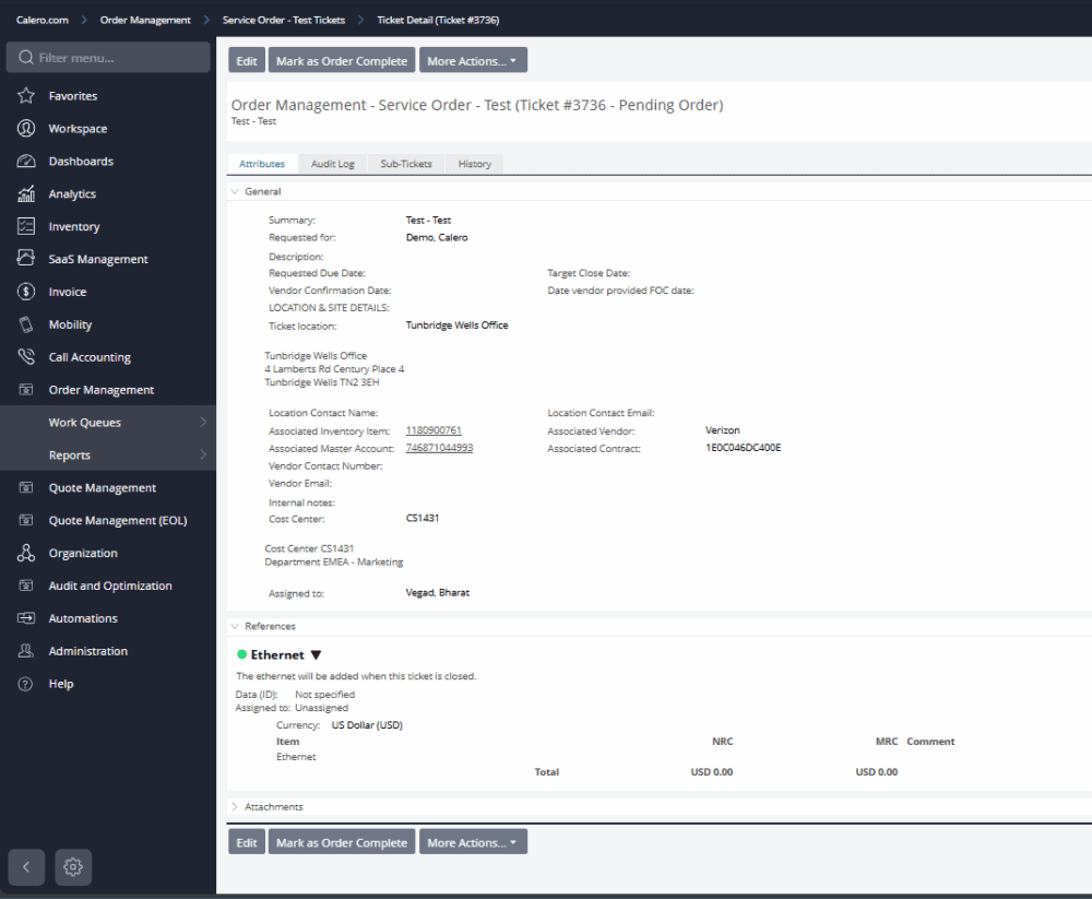Complete Network Visualization | Telecom Inventory Management